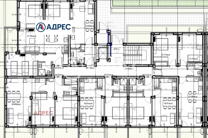 Na prodej  1 ložnice Varna , Vinica , 53 m2 | 62854950 - obraz [2]