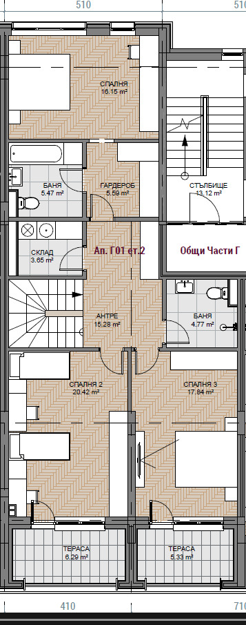 Продава МЕЗОНЕТ, гр. Пловдив, Каменица 1, снимка 2 - Апартаменти - 48704843