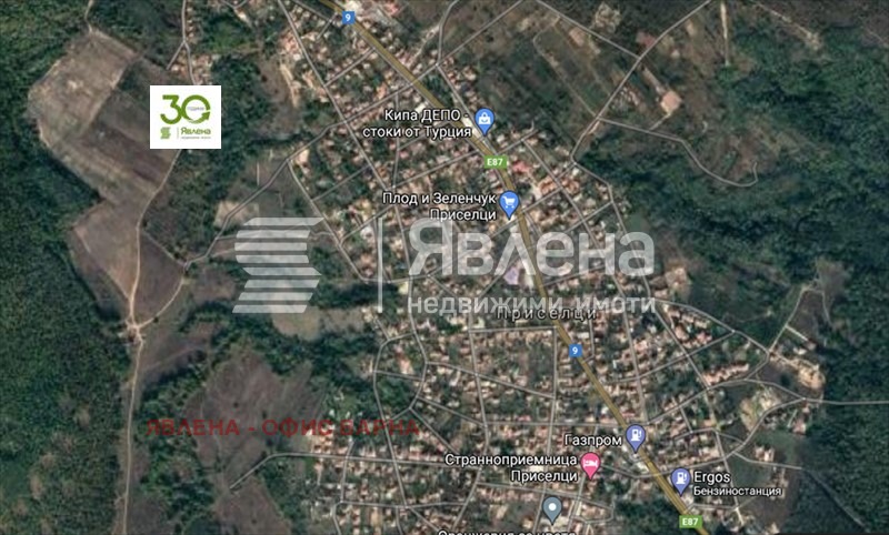 Продава ПАРЦЕЛ, област Варна, с. Приселци • 142300 € / 278314.61 лв. • 93907886 1