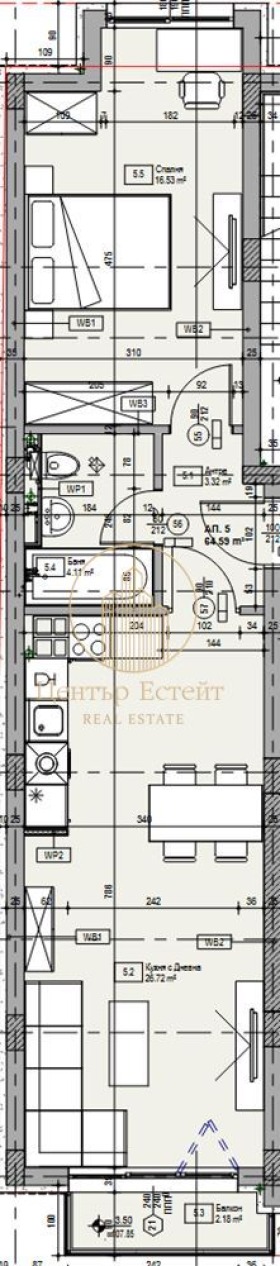 Продава 2-СТАЕН, гр. Плевен, Широк център, снимка 5 - Апартаменти - 54381005
