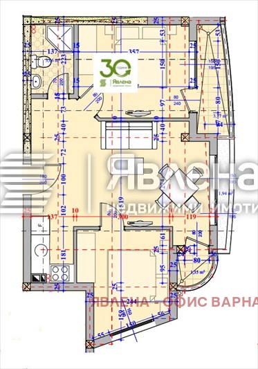 Til salgs  2 soverom region Dobrich , Kranevo , 72 kvm | 23267284 - bilde [5]