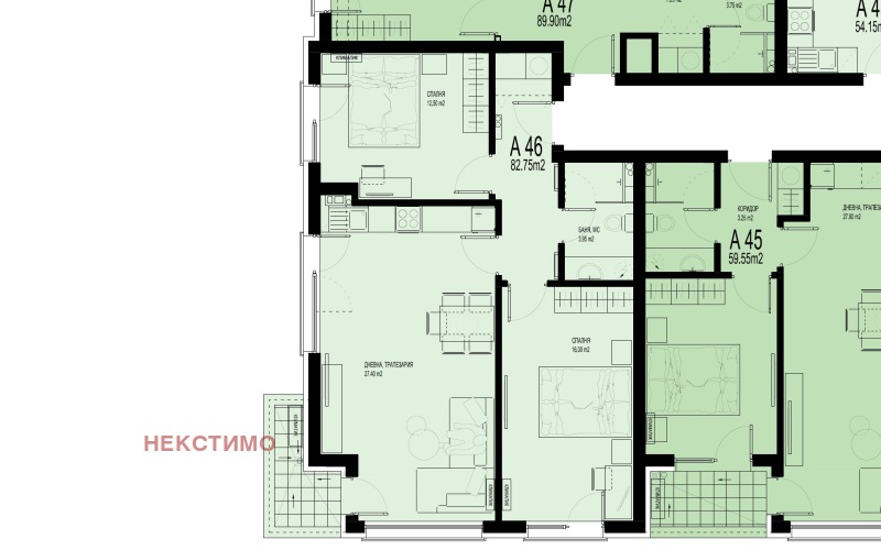 Продава 3-СТАЕН, гр. Пловдив, Христо Смирненски, снимка 3 - Апартаменти - 53170338