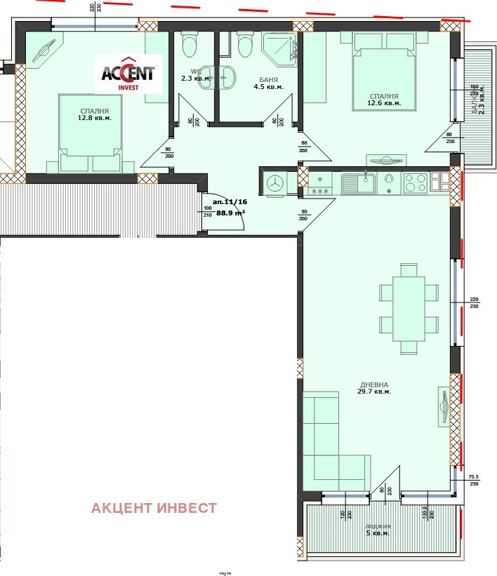 Продава 3-СТАЕН, гр. Варна, Бриз