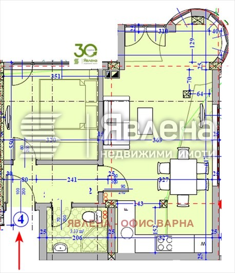 Продава 2-СТАЕН, с. Кранево, област Добрич, снимка 8 - Апартаменти - 55505897
