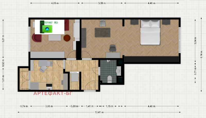 Продава  3-стаен град София , Яворов , 70 кв.м | 26487137 - изображение [10]