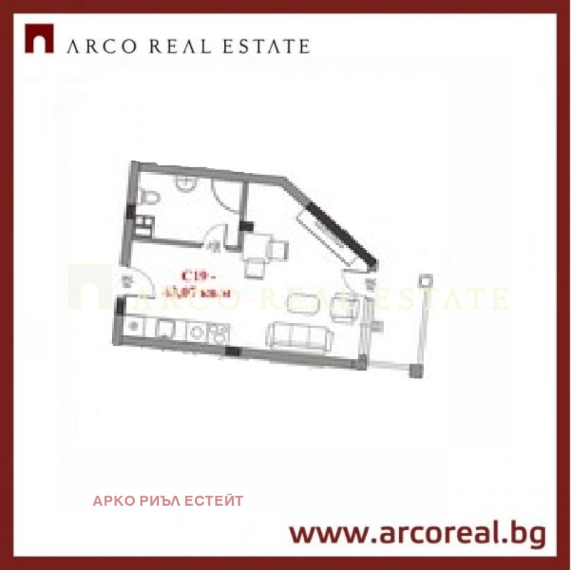 Продаја  2 спаваће собе регион Бургас , к.к. Сланчев брјаг , 90 м2 | 54180191 - слика [2]
