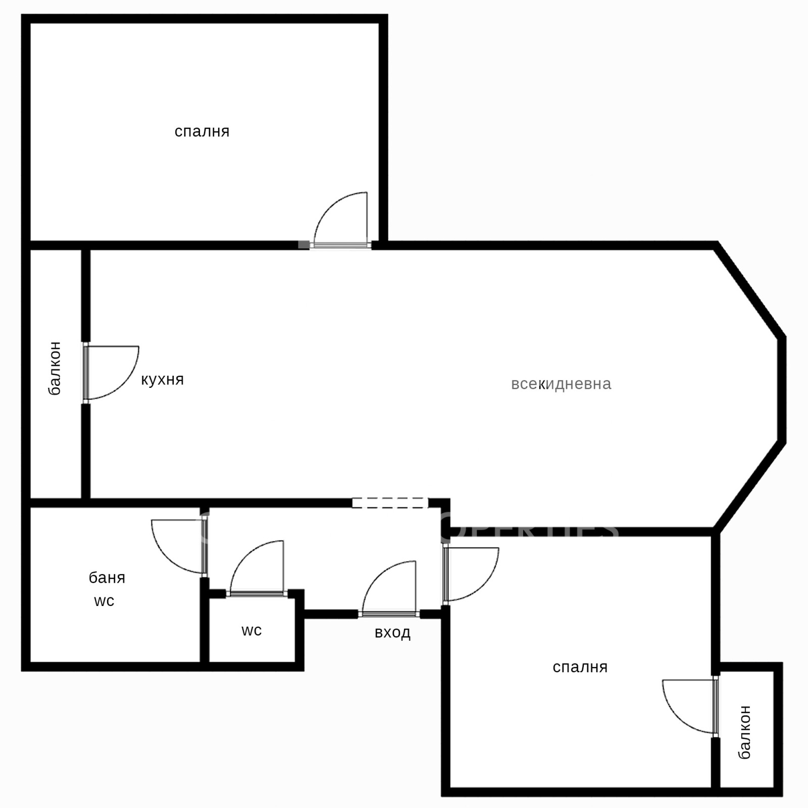 Продава 3-СТАЕН, гр. София, Център, снимка 17 - Апартаменти - 54854628
