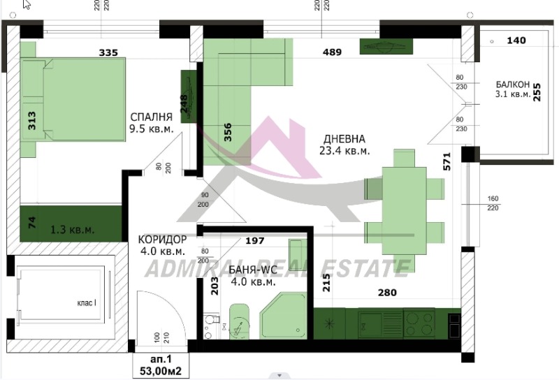 Продава 2-СТАЕН, гр. Варна, Кайсиева градина, снимка 4 - Aпартаменти - 49127470