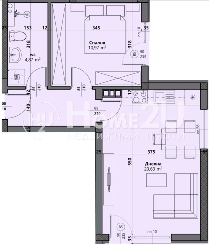 Продава 2-СТАЕН, гр. Варна, Виница, снимка 1 - Aпартаменти - 49452265