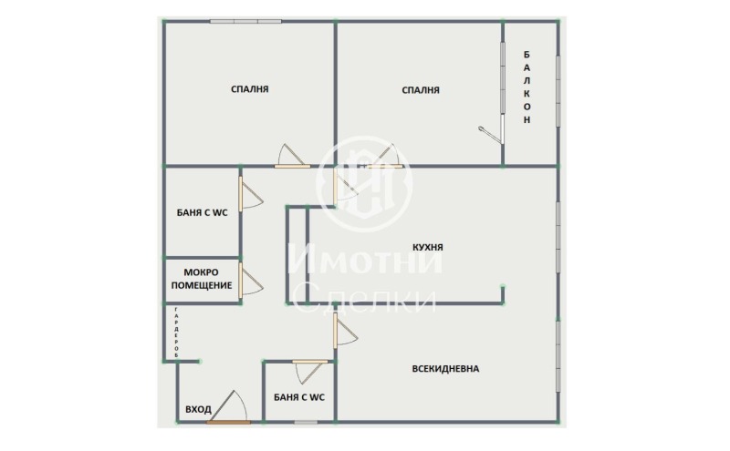 Продава 3-СТАЕН, гр. София, Света Троица, снимка 10 - Апартаменти - 52927155