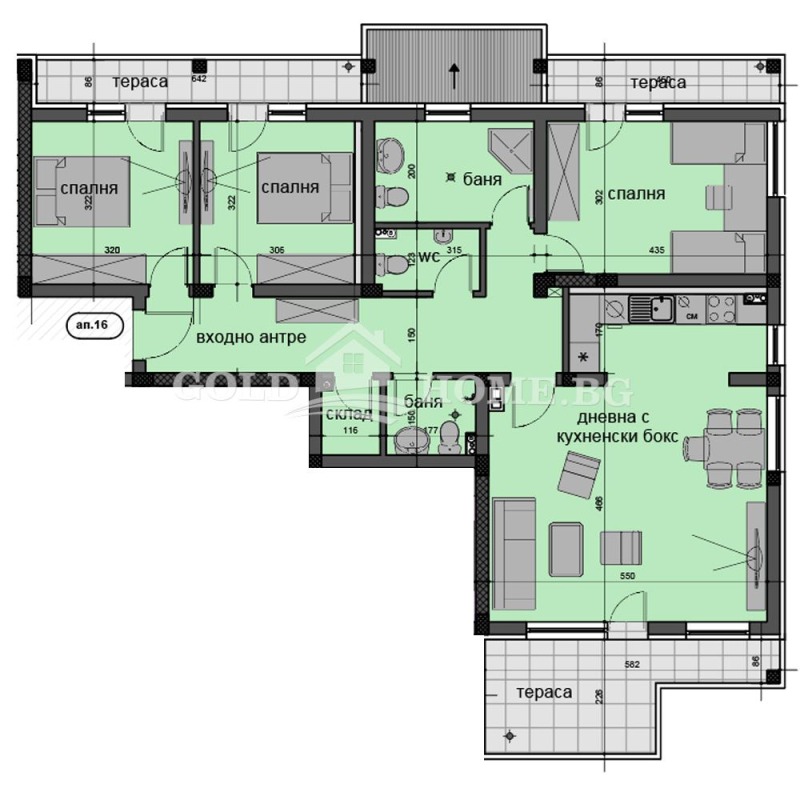 Продава 4-СТАЕН, гр. Пловдив, Остромила, снимка 15 - Aпартаменти - 49358014