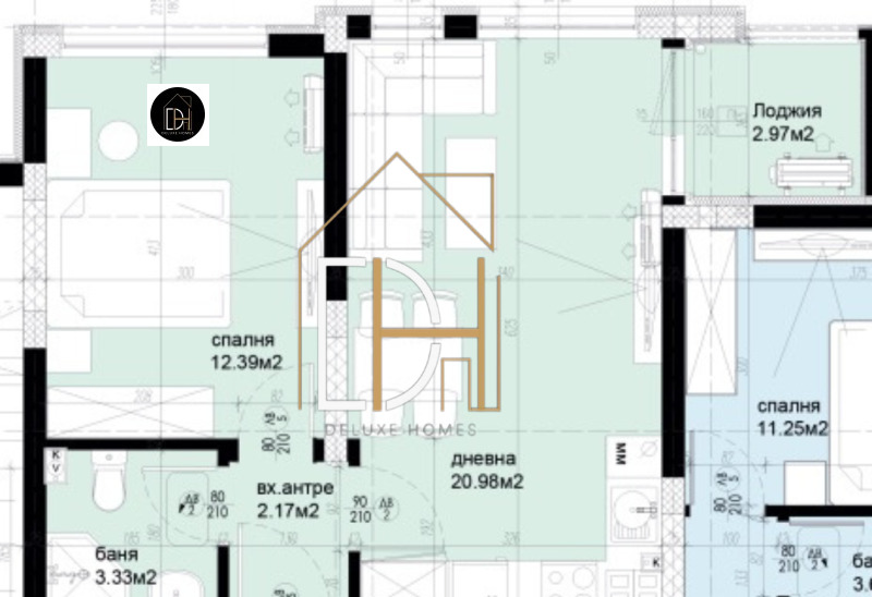 Na prodej  1 ložnice Plovdiv , Christo Smirnenski , 58 m2 | 52001444