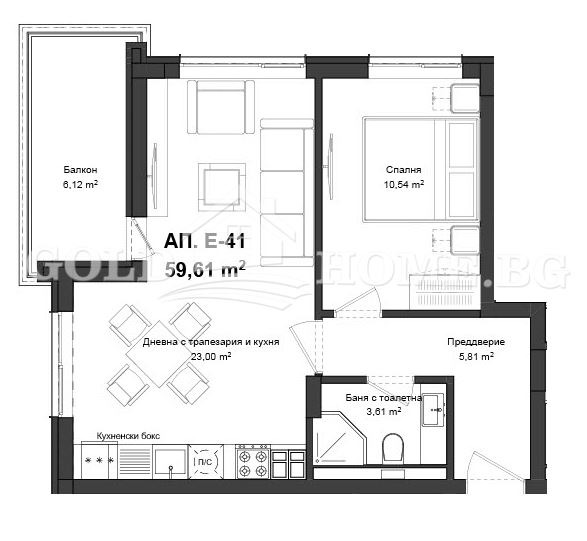 Продава 2-СТАЕН, гр. Пловдив, Гагарин, снимка 8 - Апартаменти - 54464417