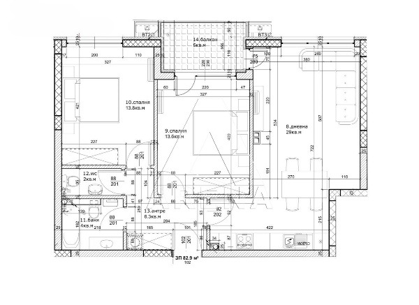 Na prodej  2 ložnice Plovdiv , Ostromila , 95 m2 | 39107646 - obraz [2]