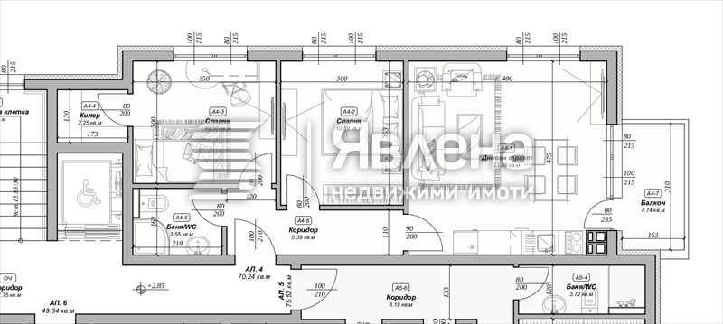 Продава 3-СТАЕН, гр. Варна, м-т Пчелина, снимка 2 - Апартаменти - 53195033