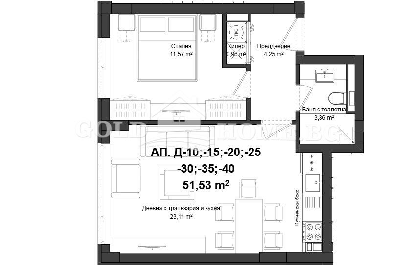 Продава 2-СТАЕН, гр. Пловдив, Гагарин, снимка 2 - Апартаменти - 54464417
