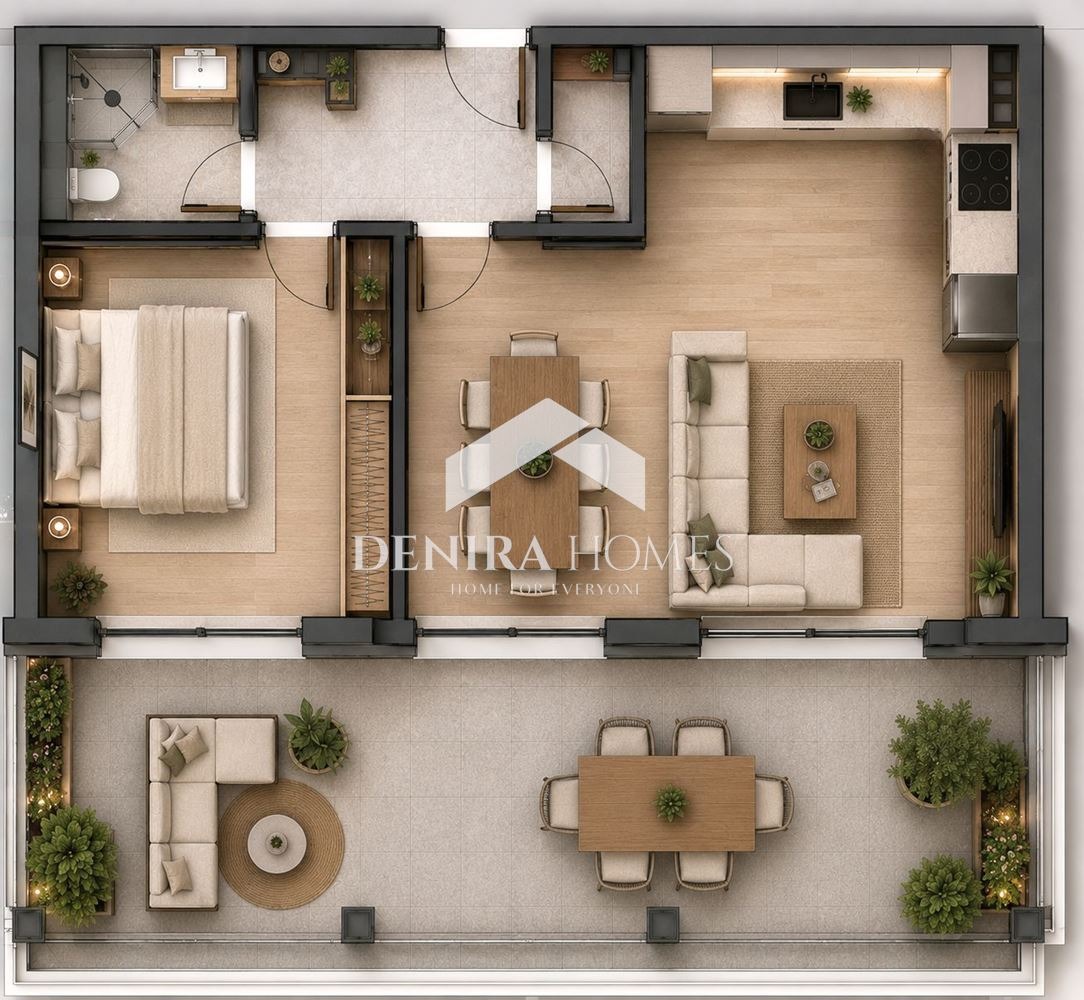 Продава 2-СТАЕН, гр. София, Малинова долина, снимка 6 - Апартаменти - 55517614