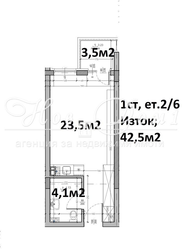 Продава 1-СТАЕН, гр. София, Малинова долина, снимка 2 - Апартаменти - 56080570