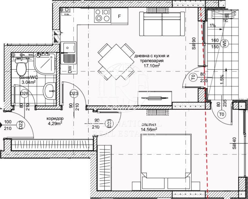 Продава  2-стаен град Варна , Възраждане 1 , 58 кв.м | 55036820 - изображение [2]