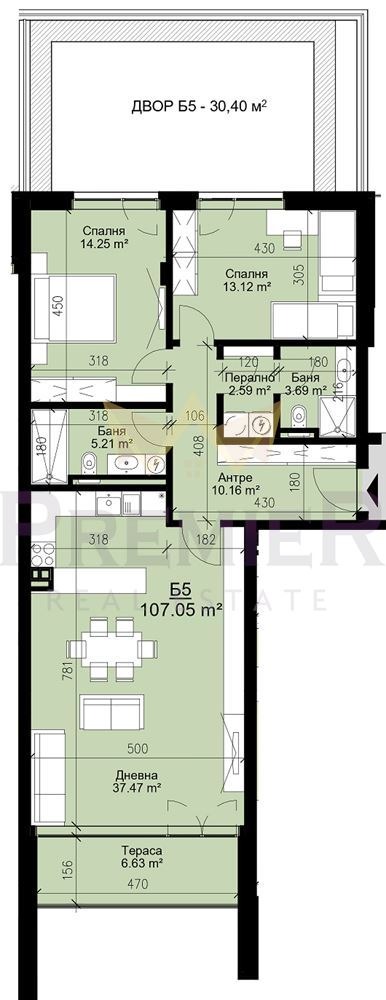 Продава 3-СТАЕН, гр. Варна, Бриз, снимка 2 - Апартаменти - 55796618