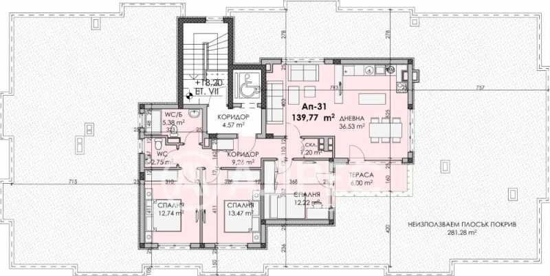 Продава МНОГОСТАЕН, гр. Бургас, област Бургас, снимка 4 - Апартаменти - 52746166