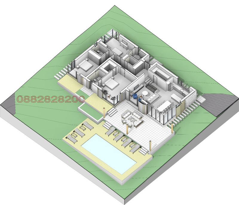Til salg  Hus region Burgas , Tsarevo , 300 kvm | 69848393 - billede [16]