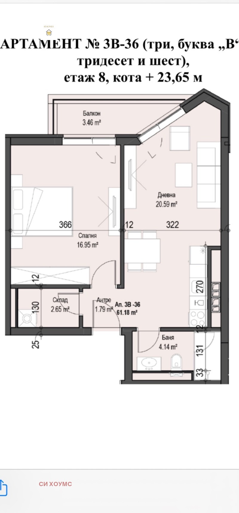 Продава  2-стаен град София , Банишора , 72 кв.м | 22010757 - изображение [5]