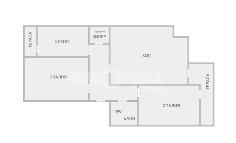 In vendita  3+ camere da letto Varna , Zimno kino Trakiia , 92 mq | 38805232 - Immagine [5]