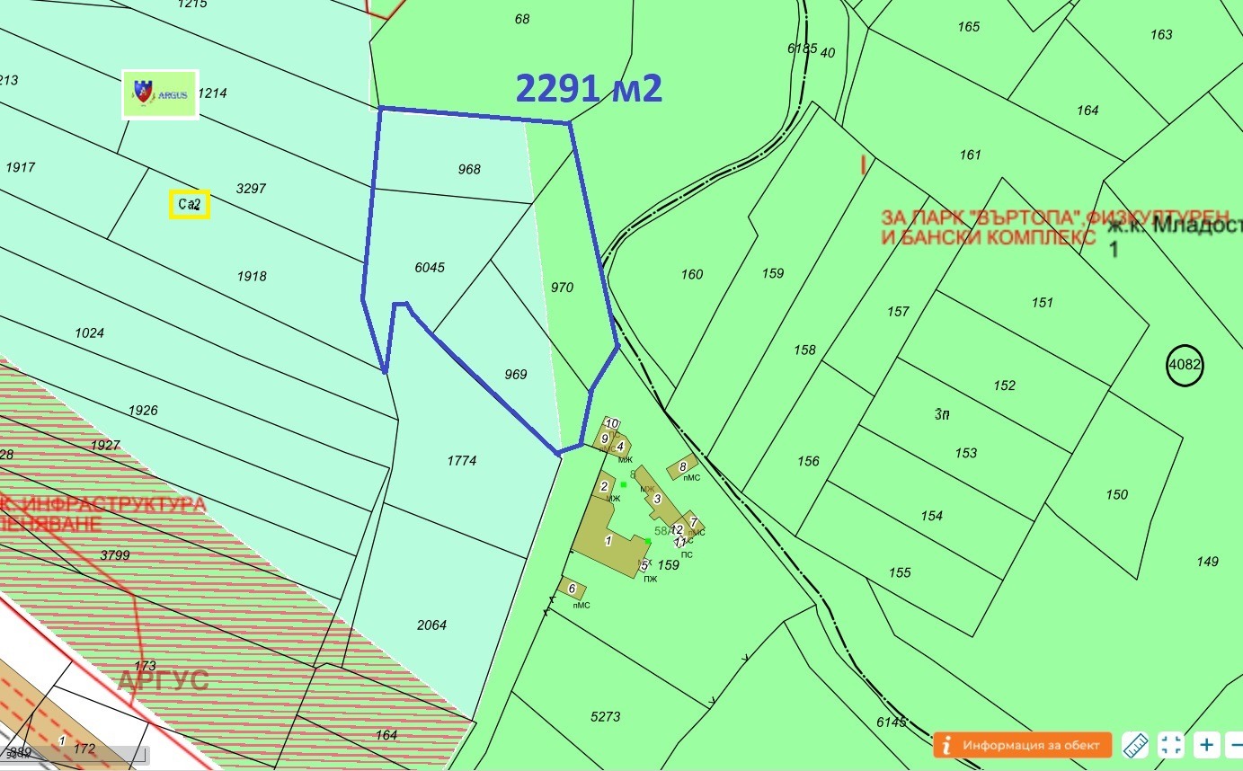 Продава ПАРЦЕЛ, гр. София, Мусагеница, снимка 3 - Парцели - 54067669