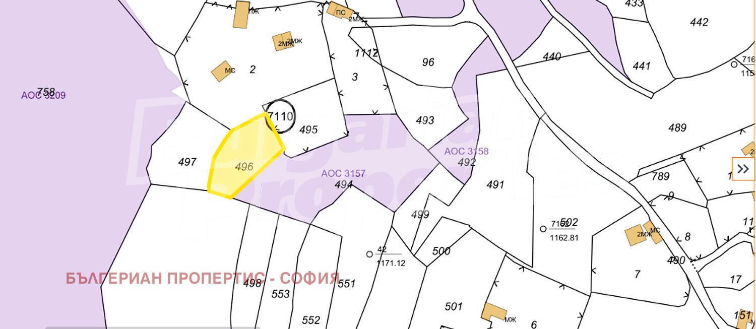 Продава ПАРЦЕЛ, гр. София, с. Железница, снимка 7 - Парцели - 56716037