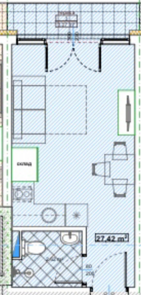 Продажба на едностайни апартаменти в област Бургас — страница 7 - изображение 18 
