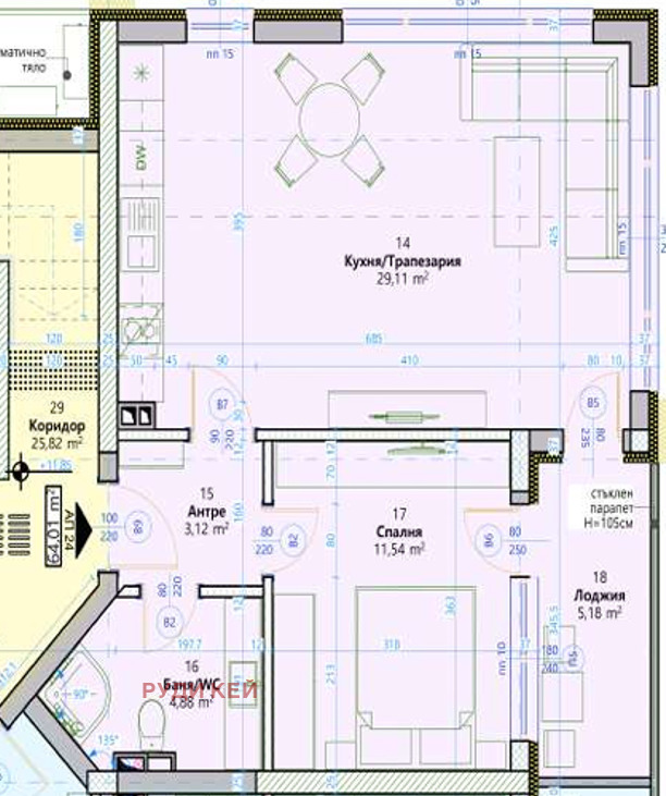 Продава 2-СТАЕН, гр. Варна, к.к. Чайка, снимка 2 - Aпартаменти - 48679150