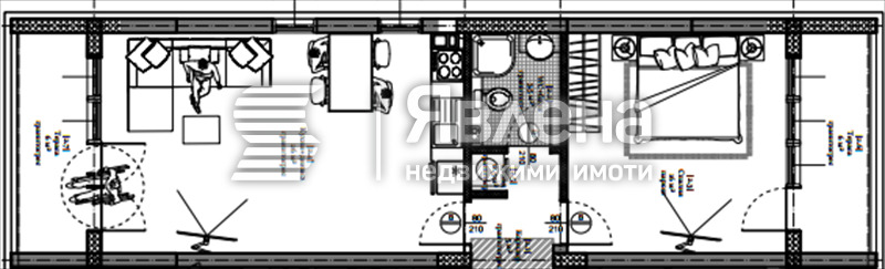 Na prodej  1 ložnice Varna , Asparuchovo , 85 m2 | 20807418 - obraz [3]