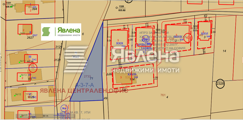 Продава ПАРЦЕЛ, гр. София, гр. Банкя, снимка 2 - Парцели - 54693051