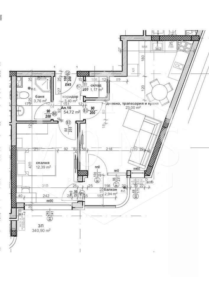 Продава  2-стаен град Велико Търново , Картала , 63 кв.м | 33183840