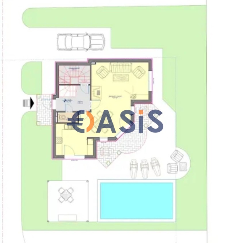 Продава КЪЩА, с. Кошарица, област Бургас, снимка 3 - Къщи - 53278029
