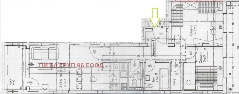 Eladó  2 hálószobás Sofia , Ljulin 3 , 102 négyzetméter | 43939449 - kép [13]