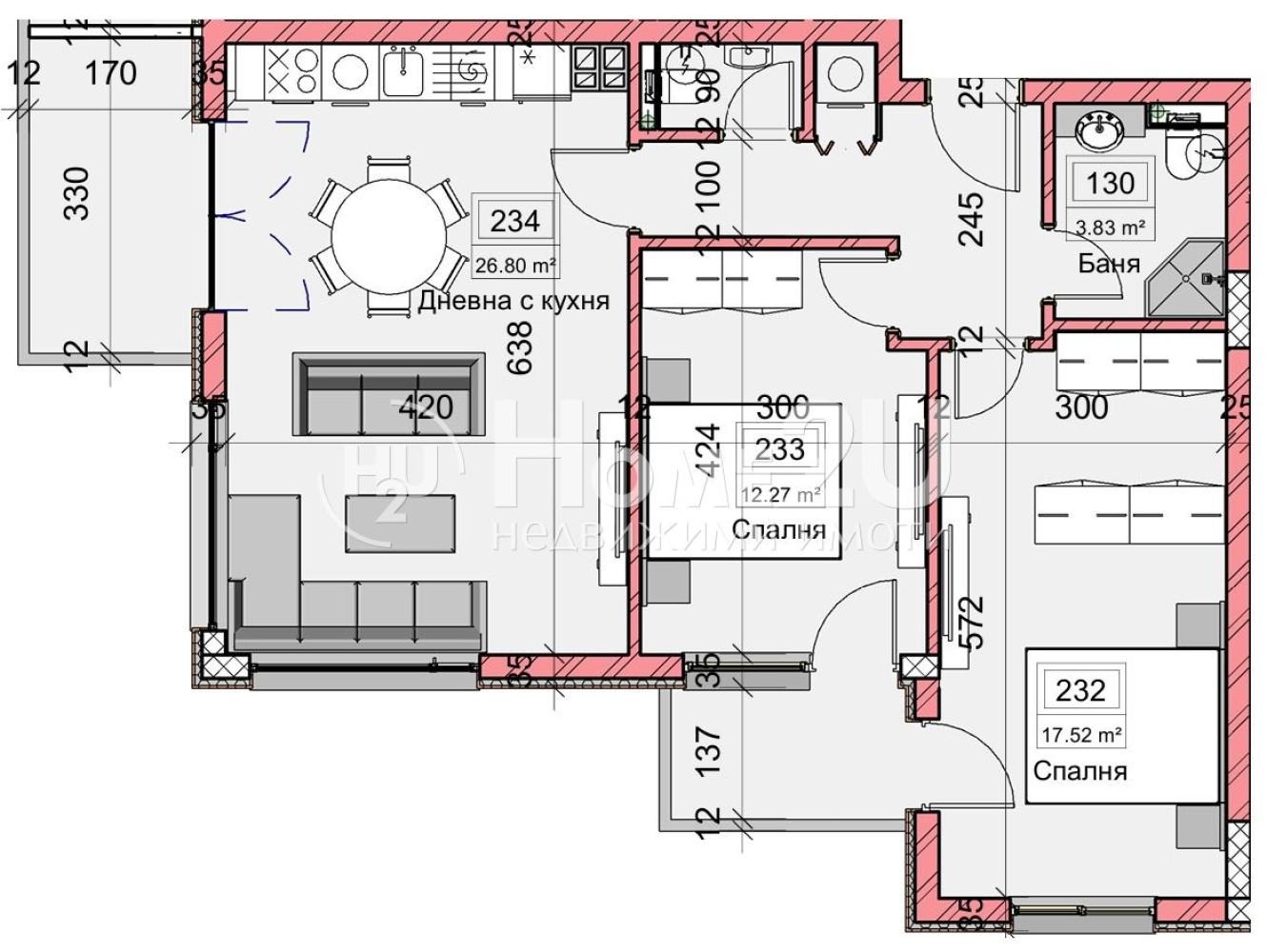 Продава 3-СТАЕН, гр. Варна, Кайсиева градина, снимка 4 - Апартаменти - 54922404