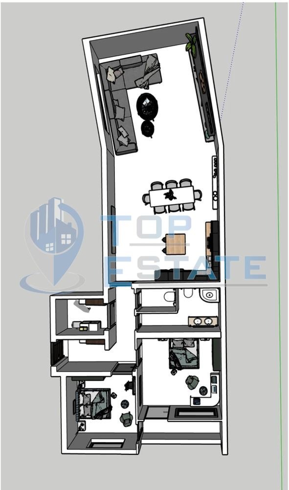 Продава 3-СТАЕН, гр. Велико Търново, Бузлуджа, снимка 1 - Aпартаменти - 47617006