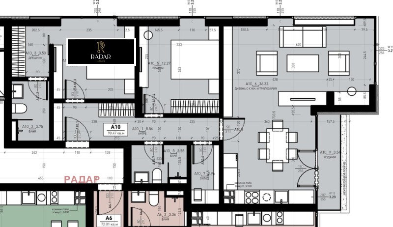 Продава  3-стаен град София , Дружба 1 , 118 кв.м | 72397605