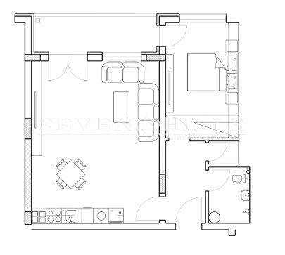 Zu verkaufen  1 Schlafzimmer Plowdiw , Mladeschki Halm , 78 qm | 19186247 - Bild [2]