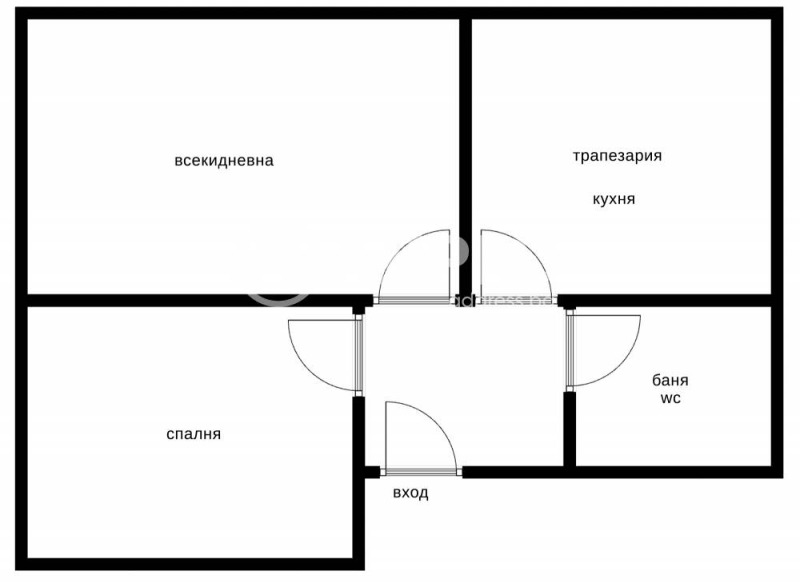 Продаја  1 спаваћа соба Софија , Хиподрума , 63 м2 | 21872974 - слика [4]
