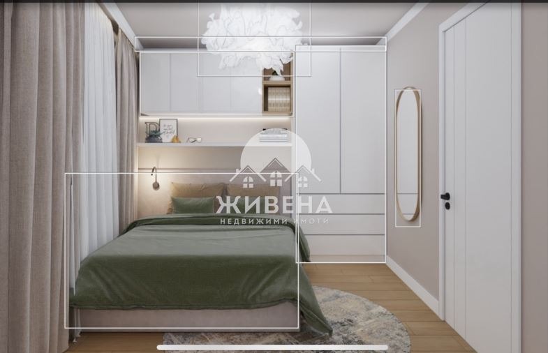 Προς πώληση  1 υπνοδωμάτιο Βαρνα , Βαζαρ Λεβσκη , 58 τ.μ | 63133265
