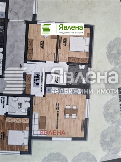 Myytävänä  2 makuuhuonetta Sofia , Obelja 2 , 92 neliömetriä | 68010631 - kuva [2]