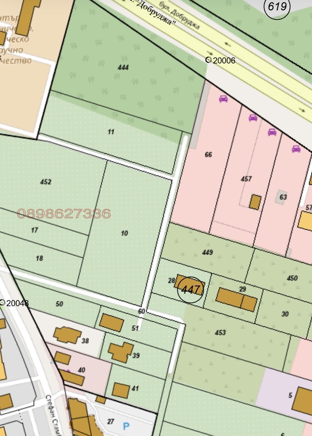 Продава ПАРЦЕЛ, гр. Добрич, Дружба 4, снимка 4 - Парцели - 56127737