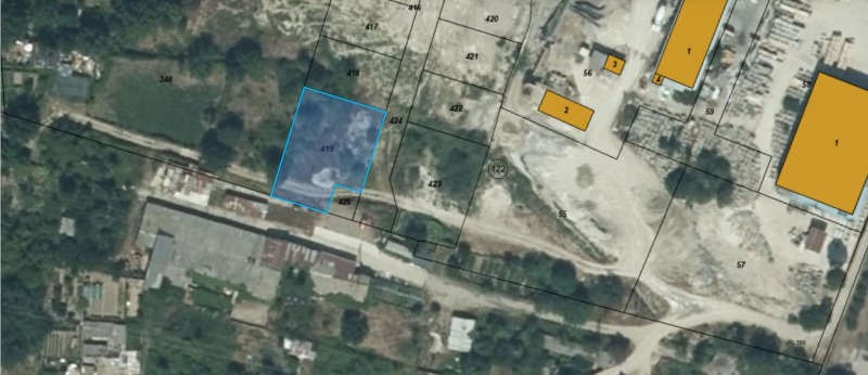 Продава ПАРЦЕЛ, гр. Кърджали, Промишлена зона - Изток, снимка 3 - Парцели - 52162972