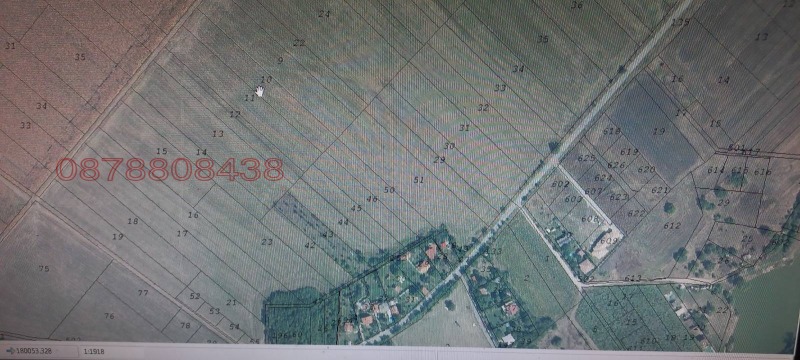 Продава ЗЕМЕДЕЛСКА ЗЕМЯ, с. Храбърско, област София област