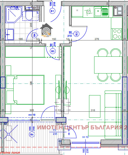 Zu verkaufen  1 Schlafzimmer Sofia , Studentski grad , 66 qm | 43871910 - Bild [4]