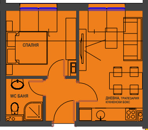 Продава 2-СТАЕН, гр. Бургас, Братя Миладинови, снимка 1 - Aпартаменти - 47953033