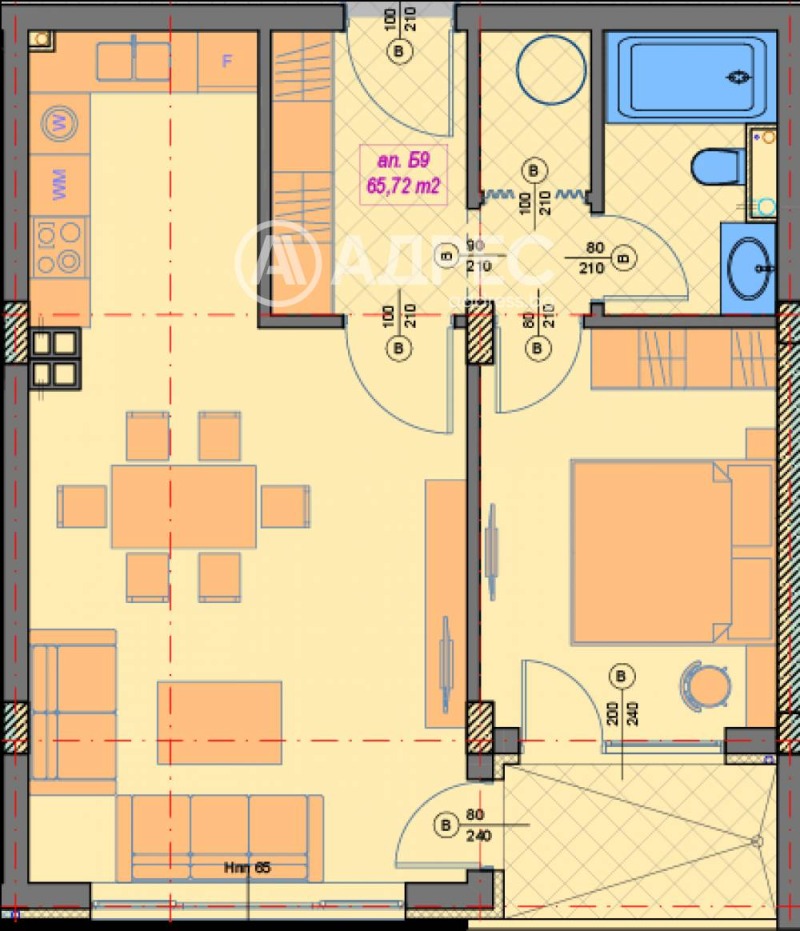 Продава 2-СТАЕН, гр. София, Манастирски ливади, снимка 3 - Апартаменти - 53148968